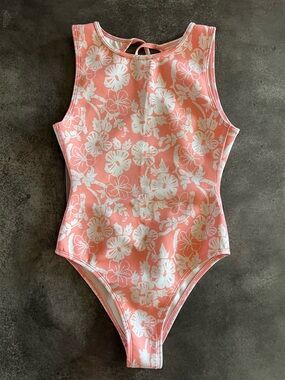 Jolyn x Eryn Krouse Leilani One-Piece Surf Suit Open Back Size S